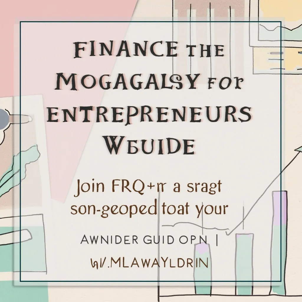 Webinar sobre Finanzas para Emprendedores